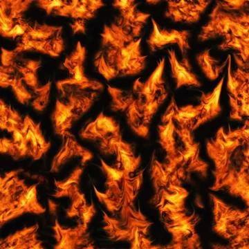 Fire flames background. Illustrazione stock