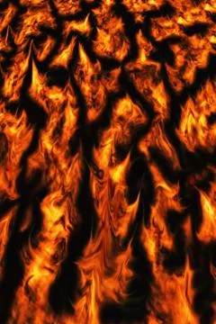 Fire flames background. Illustrazione stock