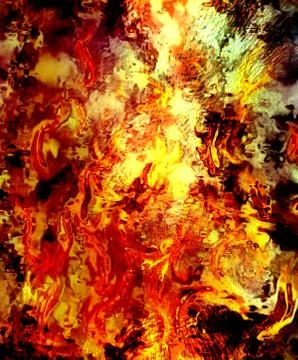 Fire flames background, LAVA structure. Earth Concept 스톡 일러스트