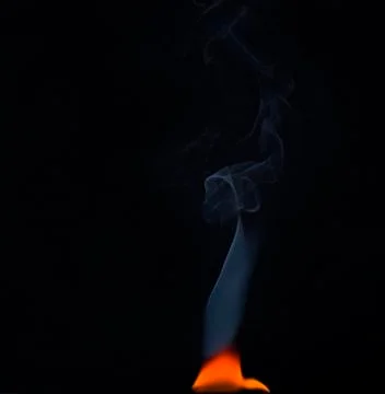 Fire flames on a  background Stock Photos