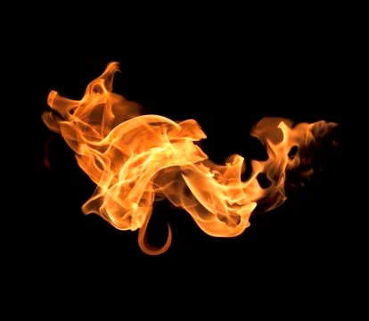 Fire flames background Stock Photos