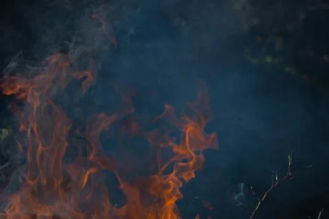 Fire flames background Stock Photos