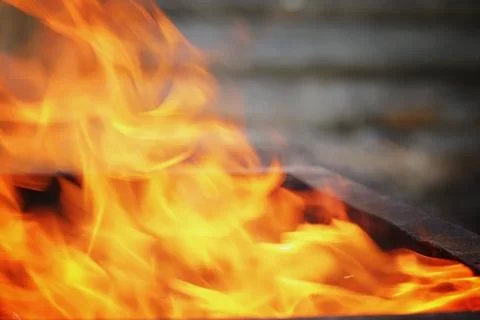 Fire flames background 写真素材
