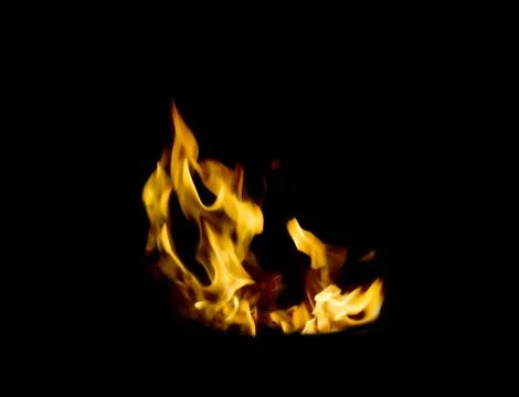 Fire flames background Stock Photos