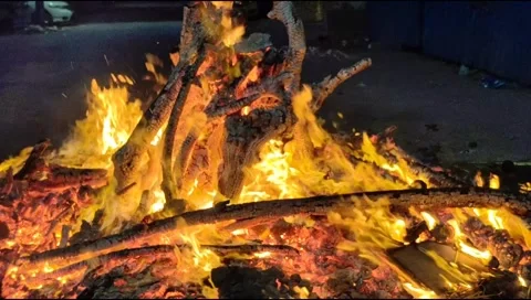 Fire flames on black background, Blaze fire flame texture background, Beaut.. Stock Footage 306942119