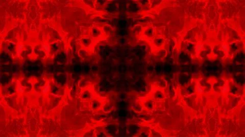 Fire flames on black background. Burning fire flame. Fiery red glowing. Kalei Stock Illustration