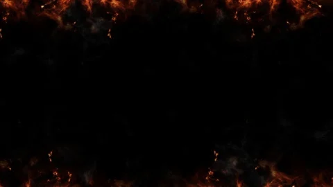 Fire Flames Burning Stock Footage 128930573