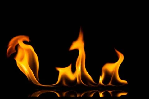 Fire flames Fire flames on dark background Copyright: xZoonar.com/Adirekxk... Stockfoto's