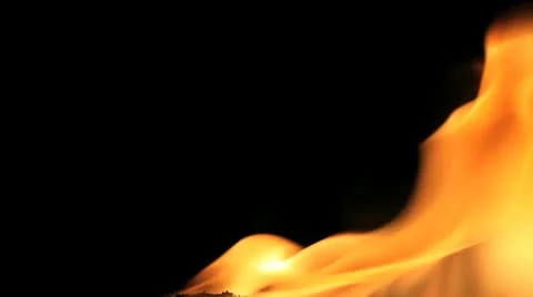 Fire flames Stock Footage 10803278