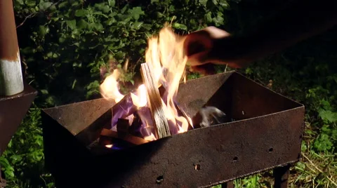 Fire flames 動画素材 43070823