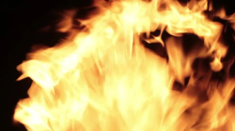 Fire flames Stock Footage 61191096