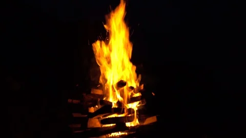 Fire flames Stock Footage 105674667
