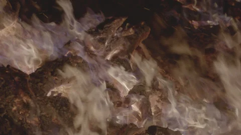 Fire flames Video stock 140582098