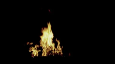 Fire Flames Video stock 140791206