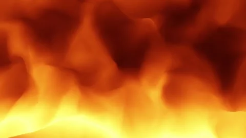 Fire flames full screen looping motion graphic backgrounds Vídeo Stock 337244194
