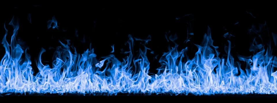 Fire flames. Hellflame, devil's mouth. fire banner. A background of scalding Foto stock