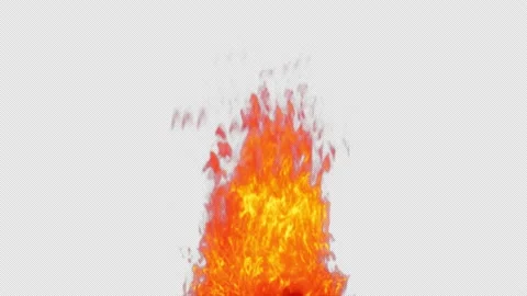Fire Flames Igniting And Burning with alpha channel  - Resolution: 4k 30fps Stock Footage 147301163