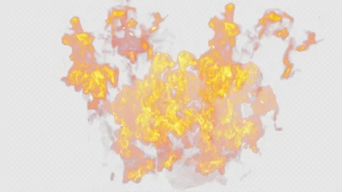 Fire Flames Igniting And Burning with alpha channel  - 4k 30fps Stock Footage 147307565