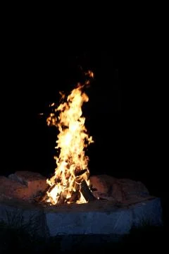 Fire flames Stock Illustration