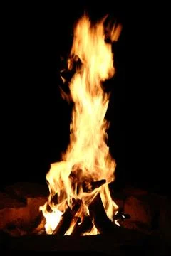 Fire flames Stock Illustration