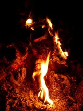 Fire flames macro background wallpapers fine art Stock Photos