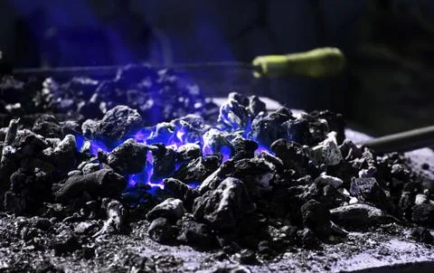 Fire flames moving Stock Photos