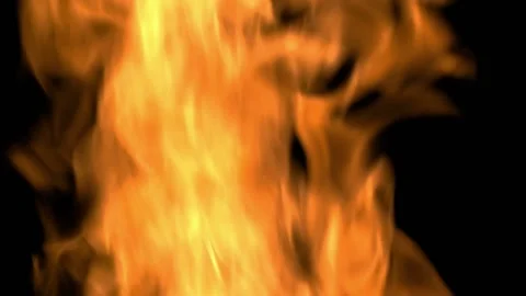 Fire Flames with Particles 스톡 동영상 202741450