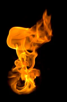 Fire flames Foto stock