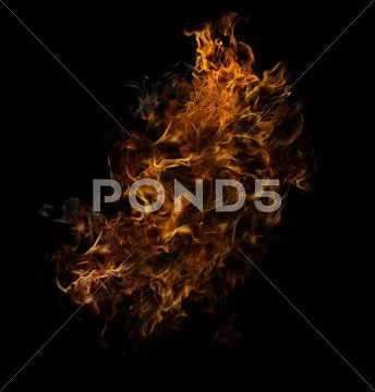 Fire flames Stock Photos