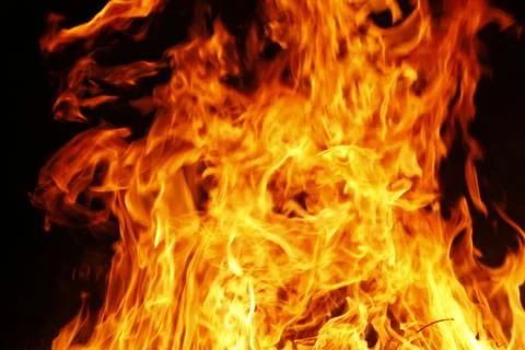 Fire flames Stock Photos