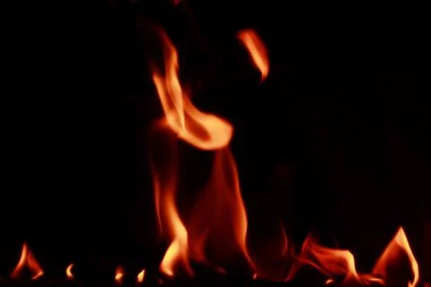 Fire flames Stock Photos