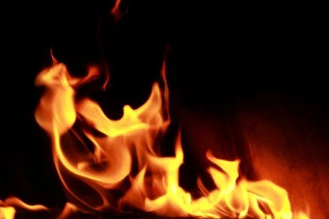 Fire flames Stock Photos