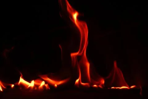Fire flames Stock Photos