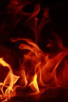Fire flames Stock Photos