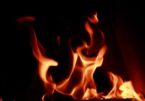 Fire flames Stock Photos