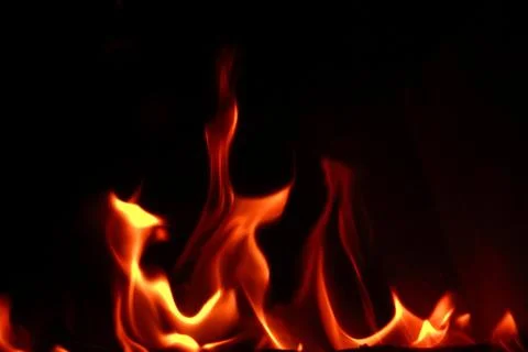 Fire flames Foto stock