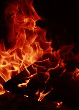 Fire flames Foto stock