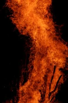 Fire flames Foto stock