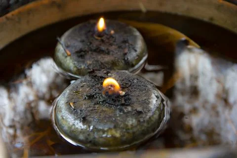 Fire flames Stock Photos