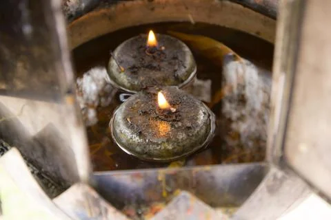 Fire flames Stock Photos