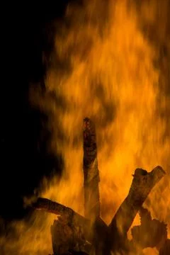 Fire flames Stock Photos