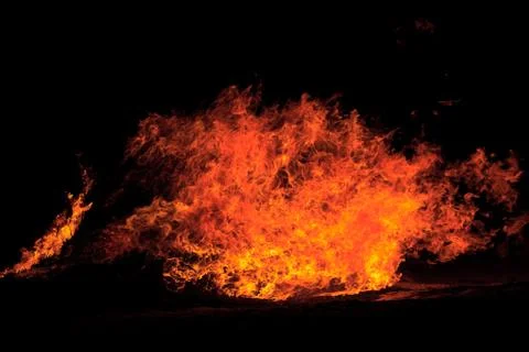 Fire flames Stock Photos