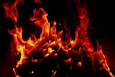 Fire flames Stock Photos