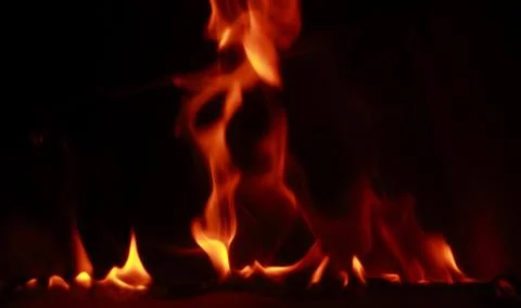 Fire flames Foto stock