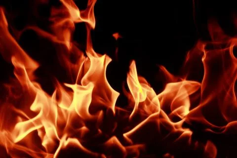 Fire flames Stock Photos