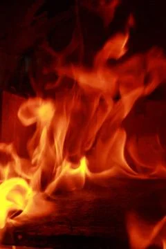 Fire flames Stock Photos