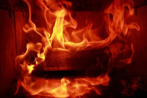 Fire flames Stock Photos