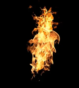 Fire flames Stock Photos