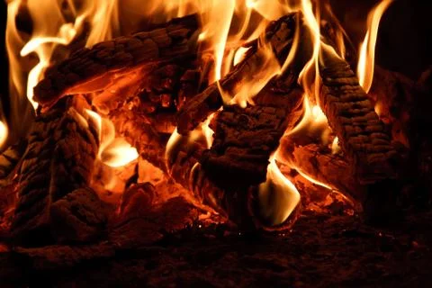 Fire flames Stock Photos