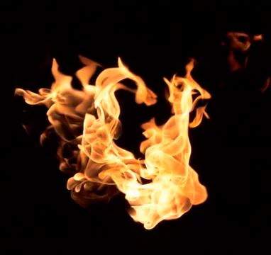 Fire flames Stock Photos